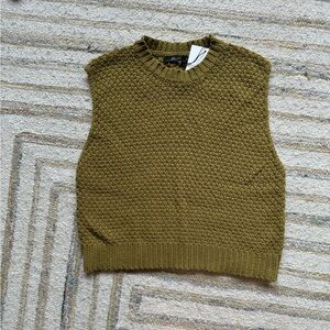 Deluc Olive Knitted Vest